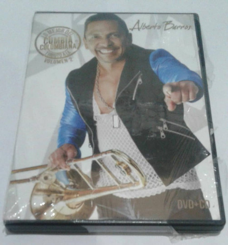 Alrto Barros Tributo A La Cumbia Vol2 Cd/dvd Original