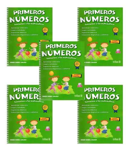 Pack Primeros Números Iniciación 5 Piezas Trillas