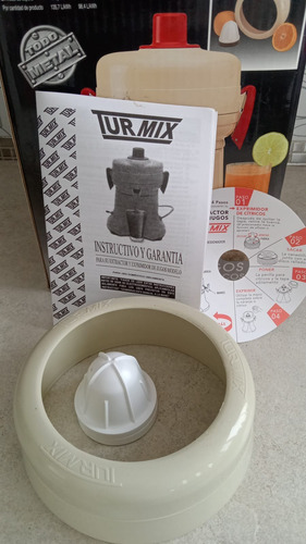 Extractor De Jugos Turmix Uso Rudo Beige (Usado)