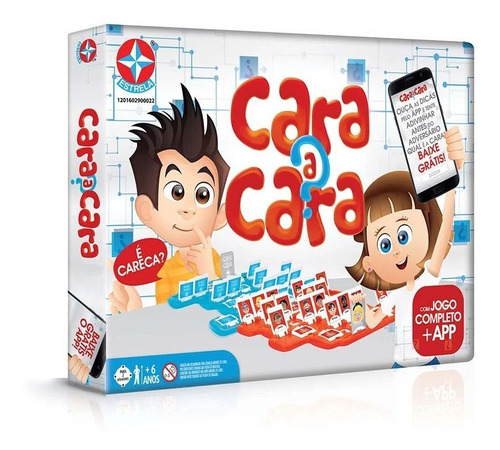 Jogo De Tabuleiro Game Cara A Cara Com Aplicativo Estrela