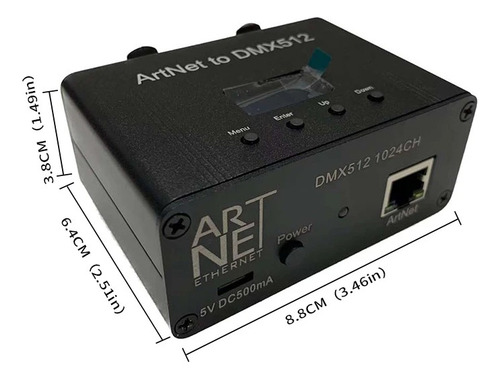 Artnet-interface/node Iluminacion Dmx (onyx,ma2,onpc, Dot2,)