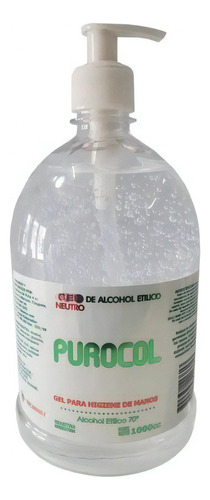 Purocol Alcohol En Gel Neutro Alcohol 70% 1000ml 1 Unidad