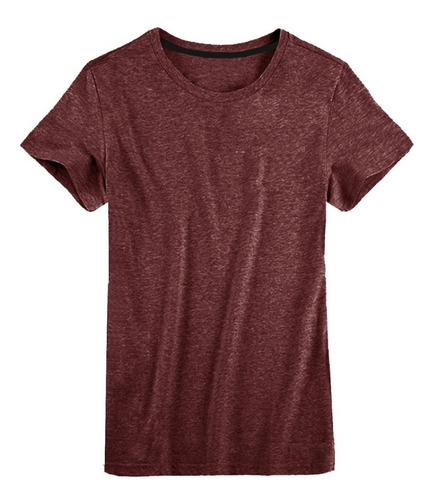 Kit 06 Camisetas Masculina Camisa Slim Fit Lisa Basic Basica
