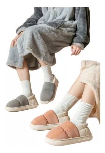 Pantuflas Impermeables Forrada Con Chiporro Colores
