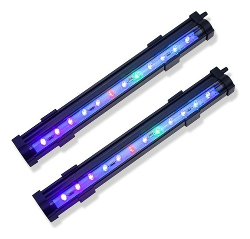 Luz Led Impermeable Para Pecera, 2 X 15 Cm, Para Acuario L