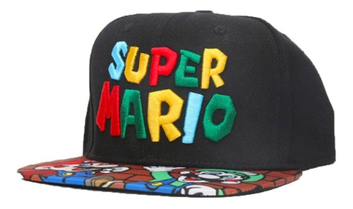 Imagen 2 de 2 de Gorros Jockey Snapback Super Mario Bros Nintendo Gameboy