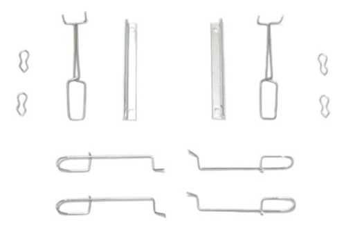 Kit Fijación Caliper Freno Para Renault 21 - Cha 60058/1