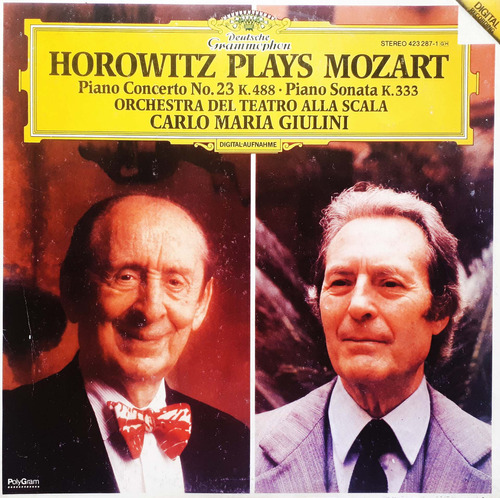 Carlo Maria Giulini  Alla Scala - Horowitz Plays Mozart Lp