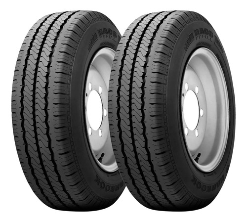 Kit 2 Pneu Hankook Aro 14 215/75r14c 112/110q Radial Ra08