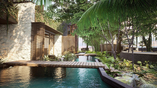 Imagen 10 de 22 de Departamento En Venta En Tulum, Siwa 2 Recamaras Y Alberca