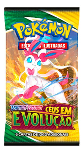Booster Box Pokemon Céus Em Evolução 36 Booster Copag Rara