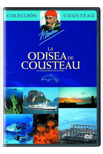 La Odisea De Cousteau Volumen 1-6 Exploración Marina Dvd