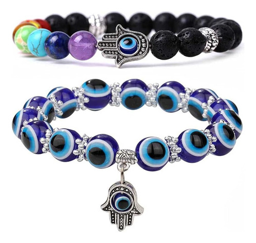 Pulsera Zz Zinfandel Evil Eye Azul Turca Lucky Fatima Evi