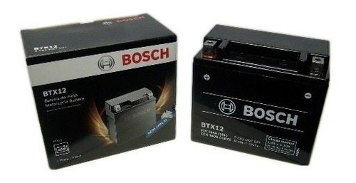 Bateria Bosch Ytx12 Bs Btx 12 Gel Agm 12v 10ah Plan Fas