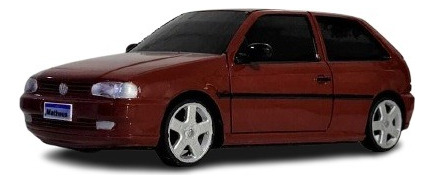 Maqueta Auto Volkswagen Gol Diorama Imp3d Color Personal Blanco