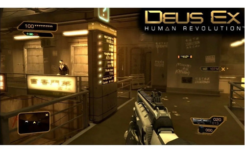 Jogo Deus Ex Human Revolution Xbox 360 Midia Fisica Eidos