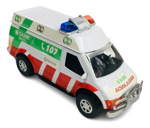 Ambulancia Same A Friccion Abre Puertas New Ar1 F3863 Ellobo