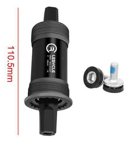 Eje De Pedalier Para Bicicleta Con Eje De Manivela 110,5 Mm.