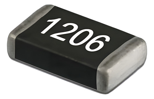 Resistencia 100 Ohm 1000 0,25w 1% 1206 Smd X 5 Unid.