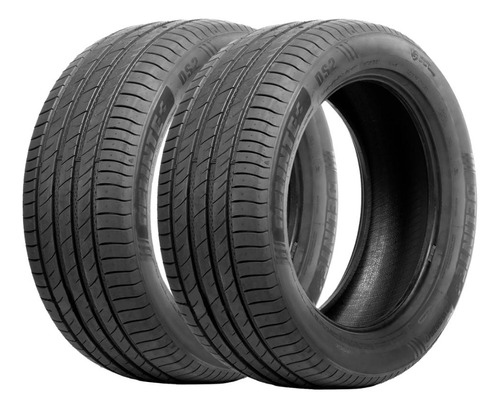 2 Pneu Carro 245/50 Zr18 100w Ds2 Delinte Aro 18