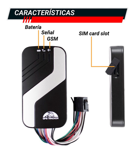 Imagen 4 de 9 de Gps Tracker Localizador Vehicular Red 4g Tk403b Con Control