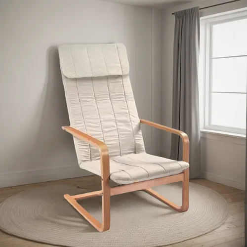 Sillón Flex Sillones Flex Sillón Para Sentarse Premium Tcweb Beige Liso