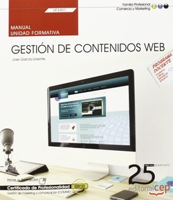 Libro Manual Gestión De Contenidos Web Uf2401 Certificados D