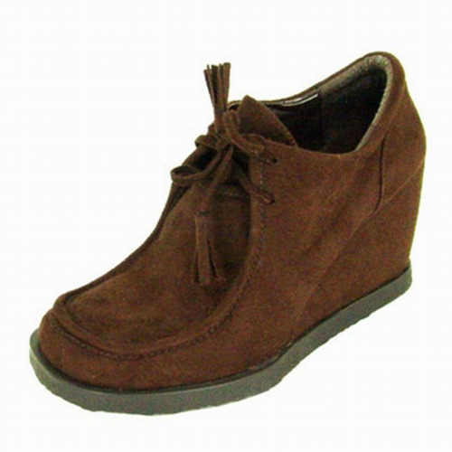 Zapatos Mocasin Suede Cafe N°36,5 Terraplen Importados Usa