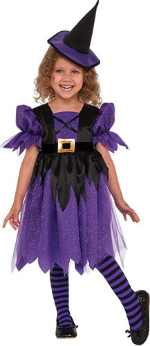 Rubies Costume Sweet Bruja Niño Disfraz, M, Multicolor