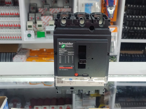 Breaker Schneider Nsx100h 3x 70-100 Amp. 800v