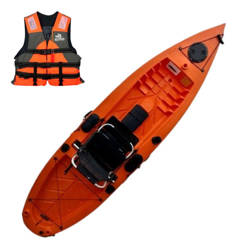 Kayak Caiaker Tarpon Sin Motor 1plaza Resistente Aventureros