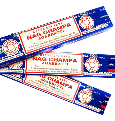 Satya Da Índia Vareta Nag Champa