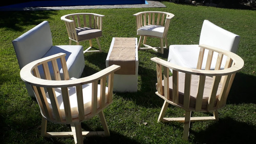 Alquiler Livings De Cuero/ Rusticos Gazebos Pista De Baile