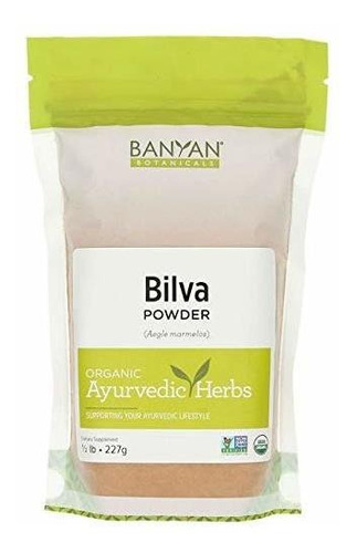 Banyan Botanicals Bilva Polvo - Orgánico Certificado, 1/2 Li