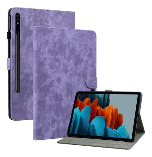 Funda De Tableta De Pu Para Samsung Galaxy Tab S7/tab S8