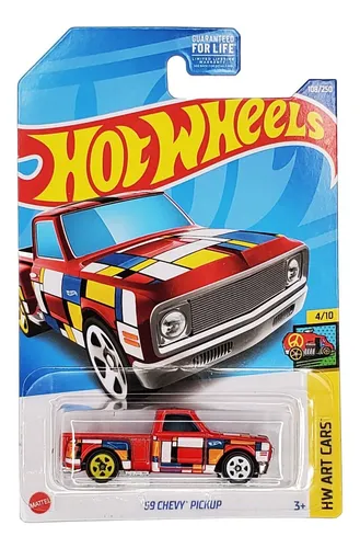 comprar Hot Wheels - 4\u002F10 - '69 Chevy Pickup - 1\u002F64 - Hcv74
