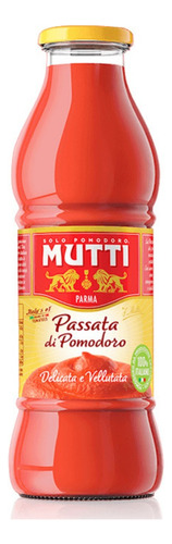 Salsa De Tomate Mutti 100% Italiana 700 G
