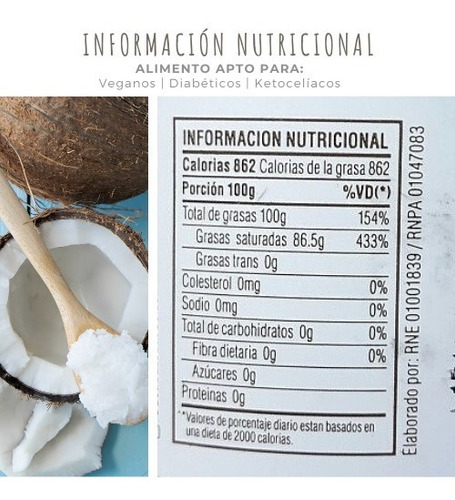 Aceite De Coco God Bless You Neutro 1L