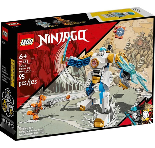 Bloques Lego Ninjago Power Up Mech Evo De Zane 95 Pzs Febo