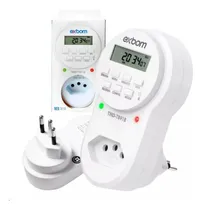 Comprar Timer Digital Temporizador 18 Programas Liga Desliga Bivolt