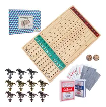 Comprar Juego De Mesa Carreras De Caballos Offelec 11 Caballos Metal