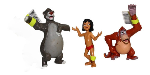 Mogli Menino Lobo Urso Balu Orangotango Louie Disney