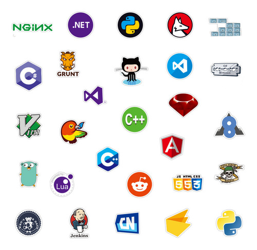 - Pegatinas Divertidas De Programación Geek Java For Niños C