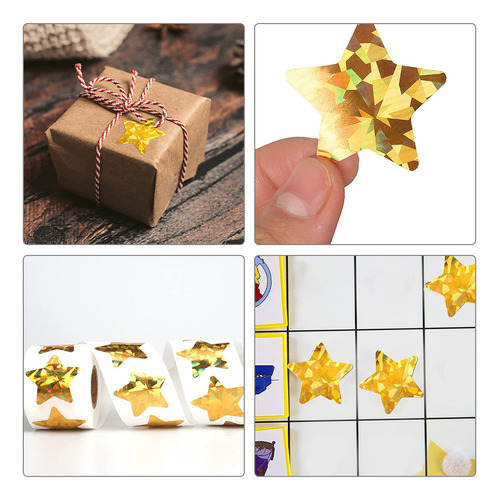Adhesivos Decorativos For Hornear Con Forma De Estrella, 2