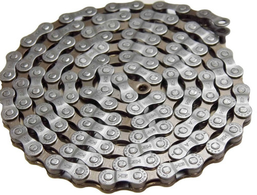 Imagen 1 de 5 de Cadena Para Bicicleta Shimano Hg-40 18 21 24 Vel Cierre Rapi