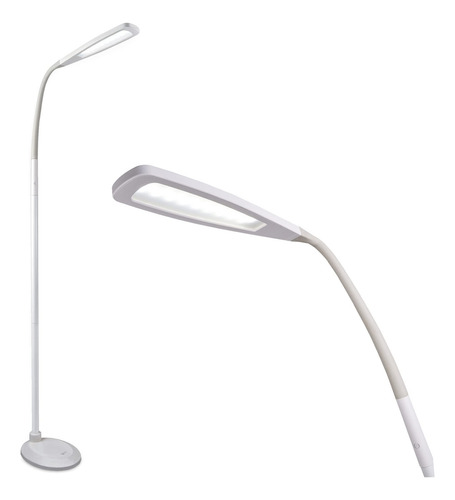 Ottlite Lmpara De Pie Led Con Cuello Flexible Ajustable, Reg