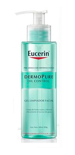 Gel Limpiador Facial Eucerin Dermopure - mL a $350