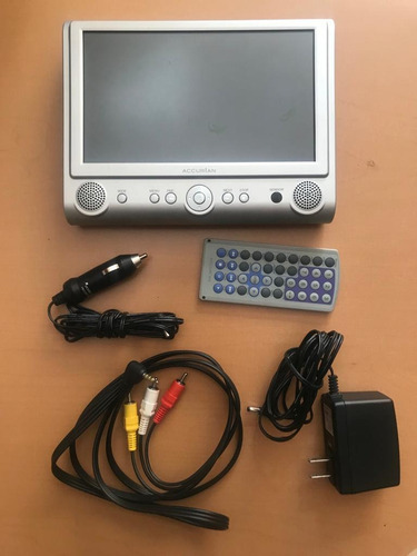 Accurian Dvd Player Apd 9504 Con Sintonizador Tv Y Cables (Usado)