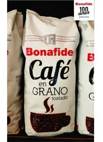 Cafe En Grano Tostado Bonafide 1kg