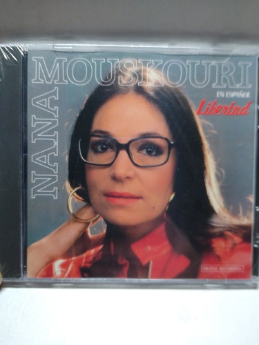 Nana Mouskouri Libertad En Español Cd Nuevo